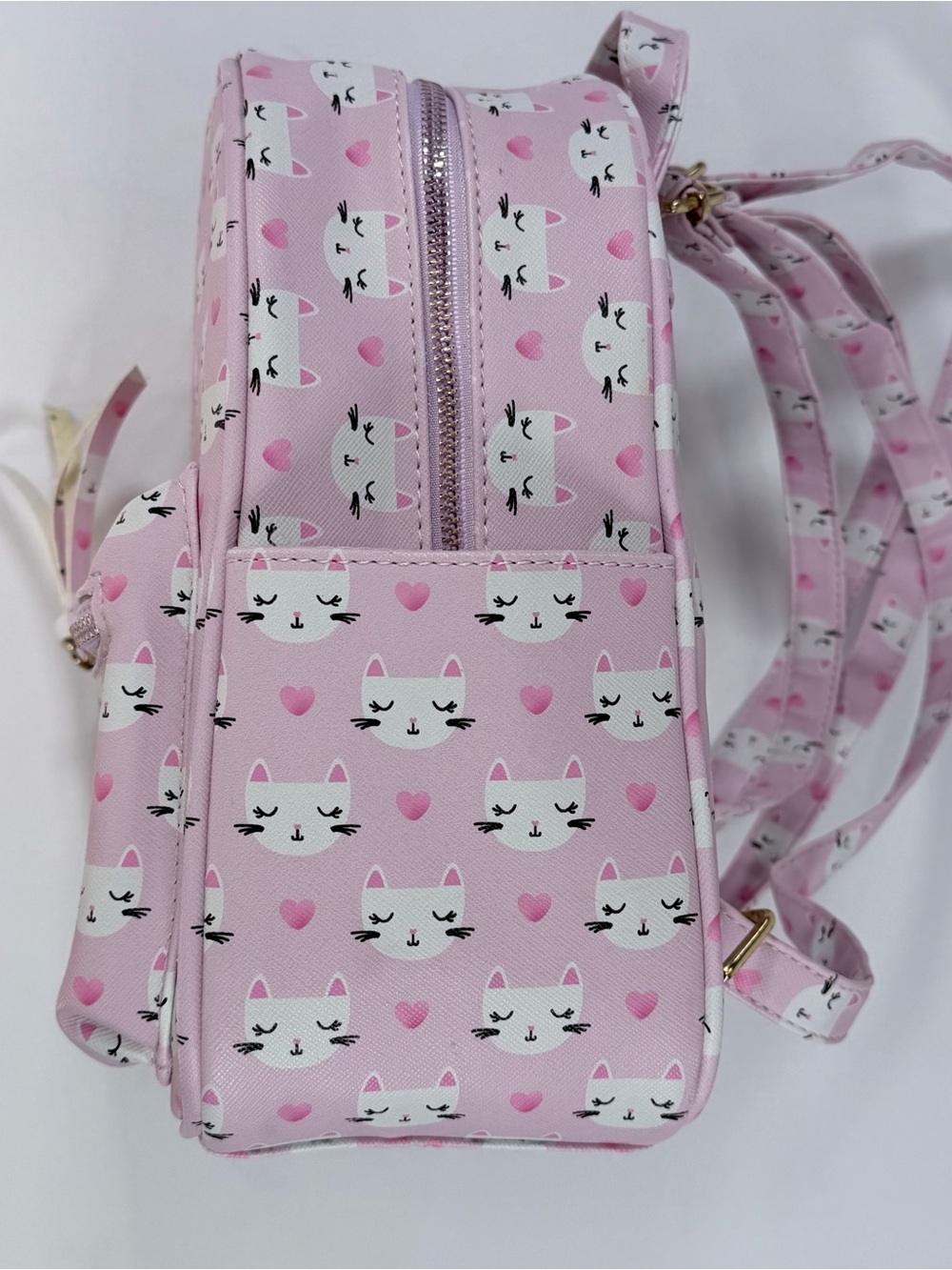 Under One Sky Kitty & Hearts Mini Backpack - Picture 5 of 13
